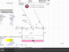 SPREADER BEAM CALCULATION