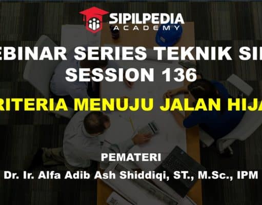 KRITERIA MENUJU JALAN HIJAU