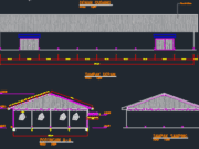 Gambar Detail Struktur dan Arsitektur_Gambar Kerja Gudang Single Beam