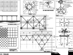 Gambar Detail Struktur dan Arsitektur_Gambar Desain Atap Konservasi Beton dan Baja