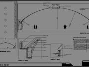 Gambar Detail Struktur dan Arsitektur_Gambar Desain Atap Konservasi Beton dan Baja