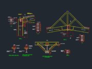 Gambar Detail Struktur dan Arsitektur_Gambar Sambungan Rangka Baja Struktural