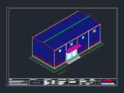 Gambar Detail Struktur dan Arsitektur_Desain Struktur Baja Gudang