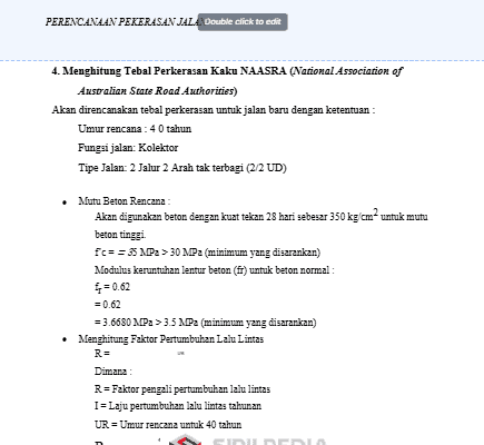 Perencanaan Perkerasan Jalan