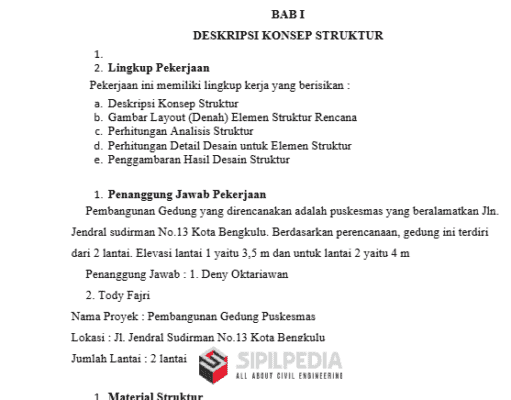 Perencanaan Gedung