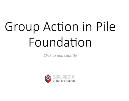 Group Action in Pile Foundation