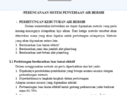 PERENCANAAN SISTEM PENYEDIAAN AIR BERSIH
