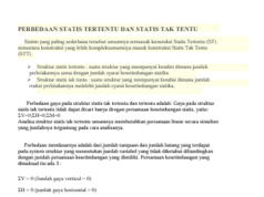 PERBEDAAN STATIS TERTENTU DAN STATIS TAK TENTU