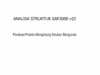 ANALISA STRUKTUR SAP2000 v22