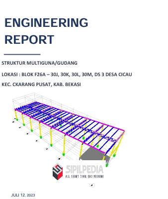 Analisa Struktur Gudang