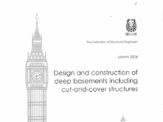 Design and Construction of Deep Basements Including Cut and Cover Structures