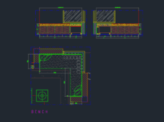 Gambar Detail Struktur dan Arsitektur_Gambar Interior Bench
