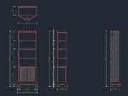 Gambar Detail Struktur dan Arsitektur_Gambar Interior Lemari 5
