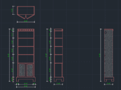 Gambar Detail Struktur dan Arsitektur_Gambar Interior Lemari 5