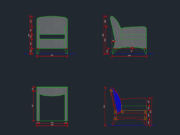 Gambar Detail Struktur dan Arsitektur_Gambar Interior Sofa 3