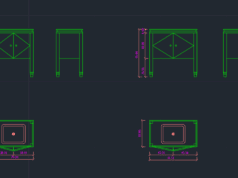 Gambar Detail Struktur dan Arsitektur_Gambar Interior Vanity 2