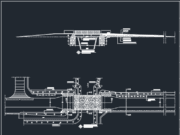 Gambar Detail Struktur dan Arsitektur_Gambar Jembatan Dudan Kabupaten Magelang Baja IWF DWG AutoCAD