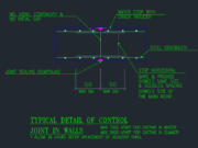 Gambar Detail Struktur dan Arsitektur_JOINT IN WALLS