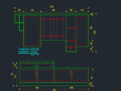 Gambar Detail Struktur dan Arsitektur_Gambar Interior Kitchen
