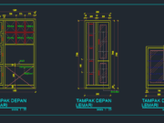 Gambar Detail Struktur dan Arsitektur_Gambar Interior LEMARI