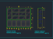 Gambar Detail Struktur dan Arsitektur_Gambar Interior LEMARI LOCKER
