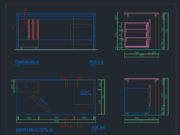 Gambar Detail Struktur dan Arsitektur_Gambar Interior MEJA TULIS LAB