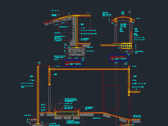Gambar Detail Struktur dan Arsitektur_PARKING LEVEL SECTION