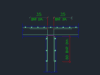 Gambar Detail Struktur dan Arsitektur_WALL INTERSECTION
