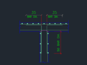 Gambar Detail Struktur dan Arsitektur_WALL INTERSECTION