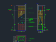 Gambar Detail Struktur dan Arsitektur_Gambar Interior art work padestal