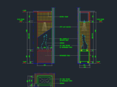 Gambar Detail Struktur dan Arsitektur_Gambar Interior art work padestal