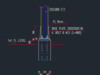 Gambar Detail Struktur dan Arsitektur_Gambar Detail Base Plate Kolom Baja DWG AutoCAD