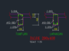 Gambar Detail Struktur dan Arsitektur_Detail dan Tipe Balok Potongan DWG AutoCAD