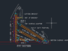 Gambar Detail Struktur dan Arsitektur_Gambar Detail Dinding Satu Sisi DWG AutoCAD