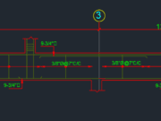 Gambar Detail Struktur dan Arsitektur_Gambar Detail Elevasi Balok Lantai Dasar DWG AutoCAD