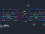 Gambar Detail Struktur dan Arsitektur_Gambar Jembatan Gantung File AutoCAD