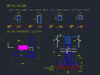 Gambar Detail Struktur dan Arsitektur_Detail Kolom dan Pondasi Telapak DWG AutoCAD