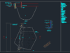 Gambar Detail Struktur dan Arsitektur_Gambar Detail Kolom Jembatan dan Balok Alas DWG AutoCAD