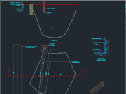 Gambar Detail Struktur dan Arsitektur_Gambar Detail Kolom Jembatan dan Balok Alas DWG AutoCAD