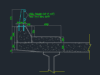 Gambar Detail Struktur dan Arsitektur_Detail Parapet dan Railing Jembatan DWG AutoCAD