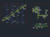 Gambar Detail Struktur dan Arsitektur_Detail Pembesian Tangga dan Ring Balok DWG AutoCAD