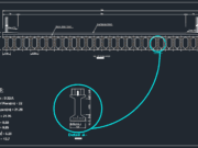 Gambar Detail Struktur dan Arsitektur_Gambar Detail Penampang Girder Jembatan DWG AutoCAD