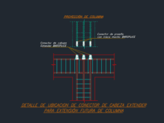 Gambar Detail Struktur dan Arsitektur_Gambar Detail Pengeboran Balok (Beam Drilling) DWG AutoCAD
