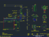 Gambar Detail Struktur dan Arsitektur_Detail Penulangan Tiang Sandaran (Jembatan Kelas B) DWG AutoCAD