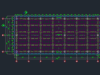 Gambar Detail Struktur dan Arsitektur_Gambar Detail Perancah Dek Jembatan DWG AutoCAD