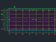 Gambar Detail Struktur dan Arsitektur_Gambar Detail Perancah Dek Jembatan DWG AutoCAD