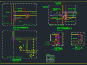 Gambar Detail Struktur dan Arsitektur_Gambar Detail Sambungan Balok DWG AutoCAD