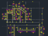 Gambar Detail Struktur dan Arsitektur_Detail Tulangan Dinding Beton DWG AutoCAD