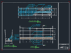 Gambar Detail Struktur dan Arsitektur_Gambar Jembatan Gantung Pipa DWG AutoCAD