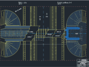 Gambar Detail Struktur dan Arsitektur_Gambar Jembatan Kereta Api Baja DWG AutoCAD